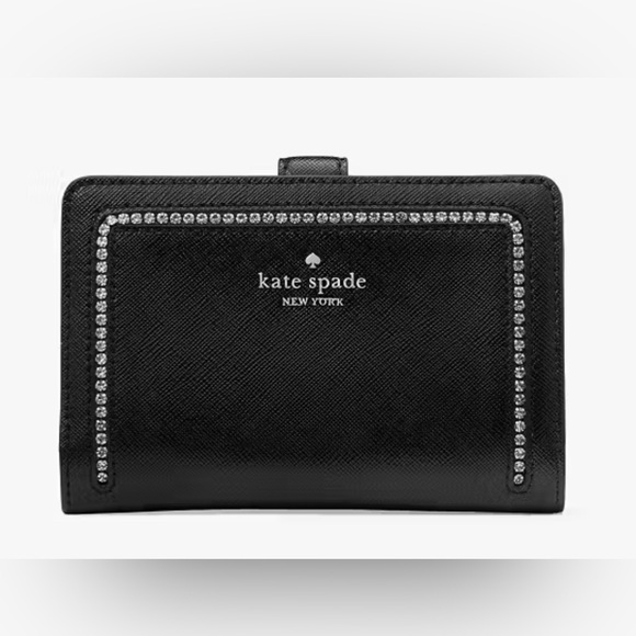 Kate Spade NWT Madison Medium Compact Bifold Wallet. Saffiano Leather. - Picture 1 of 4